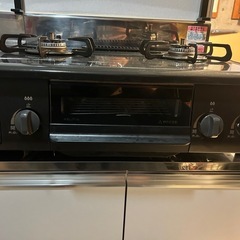 2口ガスコンロ☆1月9日にとりに来れる方☆の画像