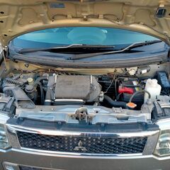 🚗お手頃価格でちょうどいい✨地デジナビつき、三菱 EKスポーツの画像