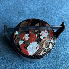 未使用】和風　3段小物入れの画像