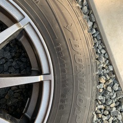 14インチアルミホイール　185/70R14タイヤセット　4本の画像