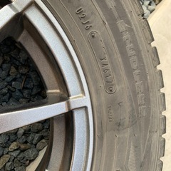 14インチアルミホイール　185/70R14タイヤセット　4本の画像