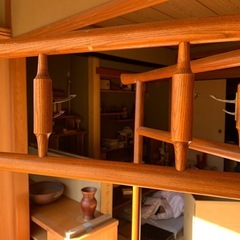 和装　　木製ハンガーラックの画像