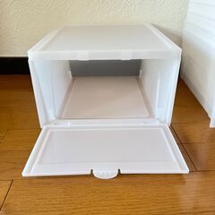 アイリスオーヤマ シューボックス Mサイズ8個セット　靴箱　靴・スニーカーケースの画像