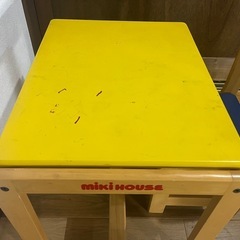 ミキハウス　非売品　テーブル＆チェアの画像
