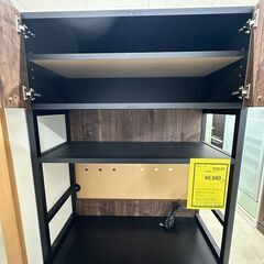 【ジャングルジャングル滋賀草津店】ジモティ来店特価!!　食器棚　ﾌﾞﾗｳﾝ　J-2512196の画像
