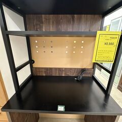 【ジャングルジャングル滋賀草津店】ジモティ来店特価!!　食器棚　ﾌﾞﾗｳﾝ　J-2512196の画像