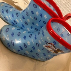 パウパトロール　17センチ　17cm  長靴　レインブーツの画像