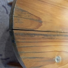 中古　インテリア飾り　折りたたみチェア　2脚の画像