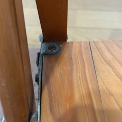 中古　インテリア飾り　折りたたみチェア　2脚の画像