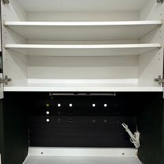 【ジャングルジャングル滋賀草津店】ジモティ来店特価!!　食器棚　ﾕｰｱｲ　ｸﾞﾘｰﾝ　J-2512197の画像