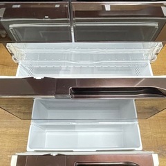 ★除菌済み★HITACHI日立/6ドア517L/プレミアムデザイン大型冷凍冷蔵庫/真空チルド/電動引出し/フレンチドア/2013年製冷凍冷蔵庫/動作確認済み/517L/大容量/新生活/大家族/家電/電化製品/福岡市/糸島市/お買い替え対応/古い家電引取り処分可能/直接引取り/自社便配送可能 【JUN-PayPay】【クレジットカード･PayPay支払い可能】の画像