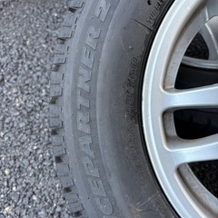 13インチスタッドレスタイヤホイール付き　145/80R13の画像