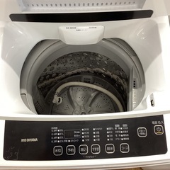 【半年間動作保証付き】IRIS OHYAMA 全自動洗濯機 2021年製 16,500円の画像