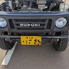 ジムニー　社外　フロントスチールバンパーの画像