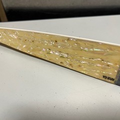 YO-ZURI 三角バケ700g 2点まとめて 天然アワビ 全長275mm ヒラメ マス ブリ サワラ釣り　など！ 中古美品 ヨーヅリ ④の画像