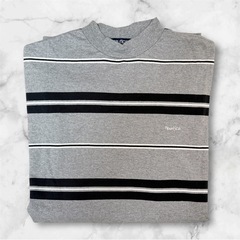 美品‼️Nautica ボーダー半袖Tシャツ グレーの画像
