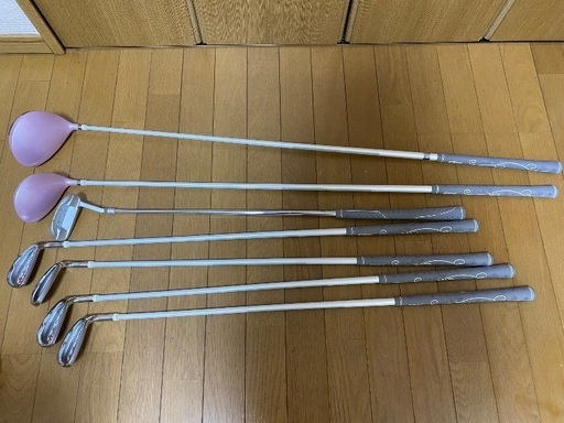 【中古品】レディースゴルフバッグ一式