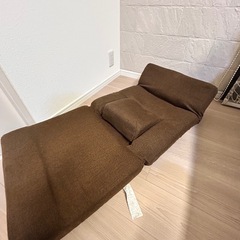 座椅子 フルフラット可能の画像