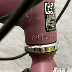 【Panasonic】 パナソニック 電動アシスト自転車 BE-ENW07R 電動自転車 折り畳み OFF TIME オフタイム A1071の画像