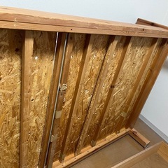 12月30日までDIY用　無印シングルベッドフレーム　ジャンクの画像