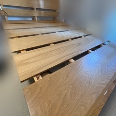 ベッドフレーム　ダブル　の画像