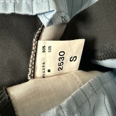 寅壱 ワークパンツ 裾絞りグレーの画像