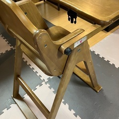 【無料】乳幼児用食事テーブルの画像