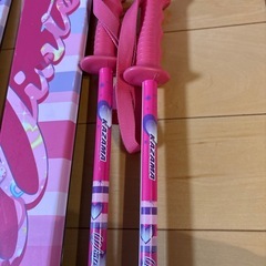 スキー板5点セット　KAZAMAの画像