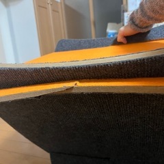 猫用システムトイレと爪研ぎハウスの画像