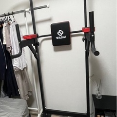 ほぼ未使用　WASAI 懸垂マシン ぶら下がり健康器の画像