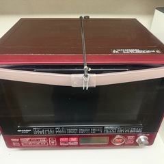 SHARP RE-SS10B ２段 オーブンレンジ 1000W レッド    の画像