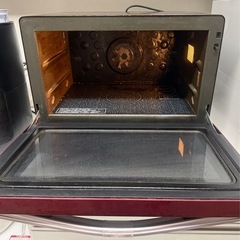 SHARP RE-SS10B ２段 オーブンレンジ 1000W レッド    の画像