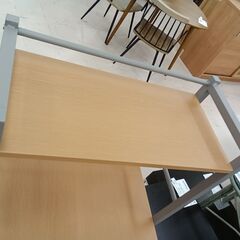 リユースのサカイ栃木店★ジモティ割あり★ NITORI デスク ベージュ W120×D60×H120 クリーニング済み TC12189の画像