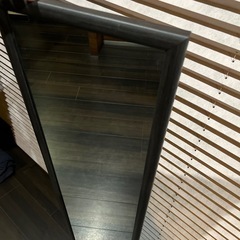 木目ミラーの画像