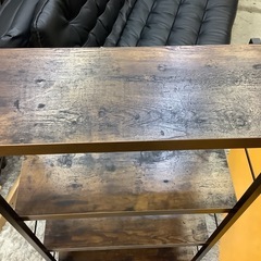 【リサイクルサービス八光】幅60cm　4段ブックシェルフ　ミドルブラウンの画像