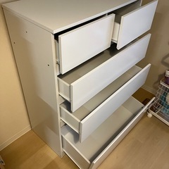 【最終価格です！】チェスト タンス  組立済み商品　大容量 収納 lowya ロウヤ　インテリア　家具の画像