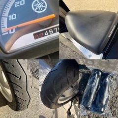 ⭐️働くバイク❗️ギア50低燃費FIモデル⭐️バッテリー・グリップ・プラグなど新品で快調⭐️50cc原付スクーター・走行距離少ない^_^⭐️の画像