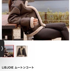 ムートンコートの画像