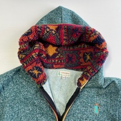 TITICACA フード付きフルジップパーカー Lサイズの画像