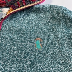 TITICACA フード付きフルジップパーカー Lサイズの画像