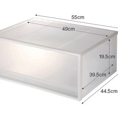 無印良品　収納ケースの画像