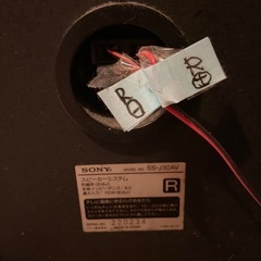 スピーカーセット SONYの画像