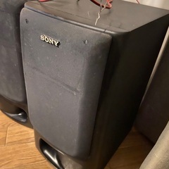 スピーカーセット SONYの画像