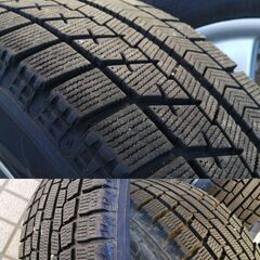 195/65R15 スタッドレスタイヤ　ホイールセット　４本　USEDの画像