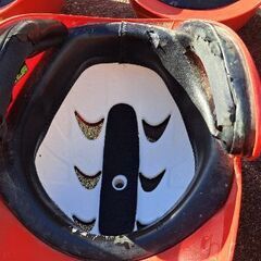 ソフトボール用ヘルメット8個の画像