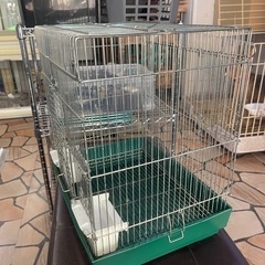 中古　HOEI 鳥カゴ　鳥ケージの画像