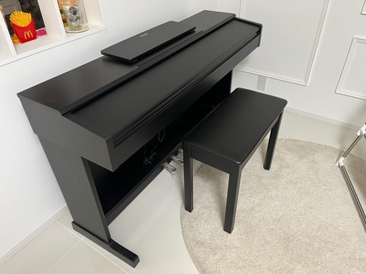 【2019年製】YAMAHA 電子ピアノ ARIUS YDP-144B【動作良好】+ 椅子