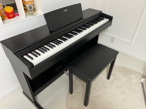 【2019年製】YAMAHA 電子ピアノ ARIUS YDP-144B【動作良好】+ 椅子