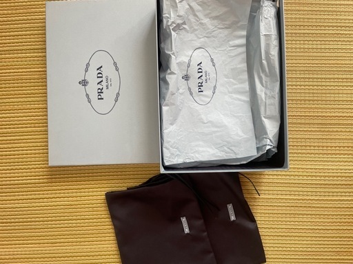 1/4まで！　PRADA  シルバースニーカー　23.5〜24.0