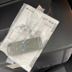 【シャープ】カラーテレビ28型■28C-W90■説明書・リモコン有の画像